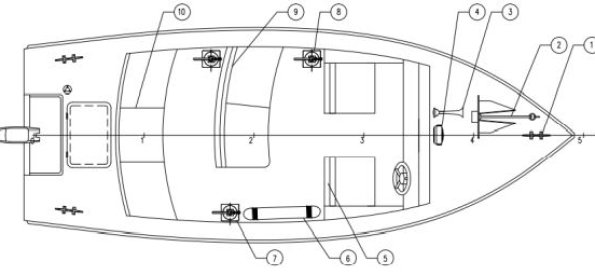 Ca nô điện EB500S